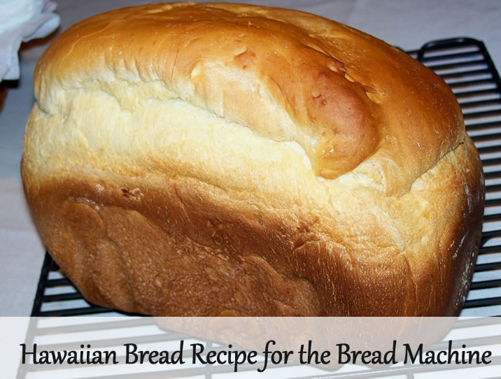 Hawaiian Bread Recipe Bread Machine Recipes