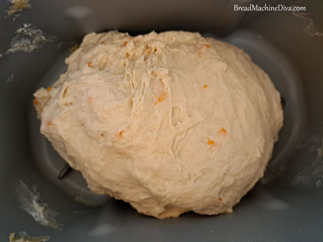 Easy Orange Bread Dough Ball 