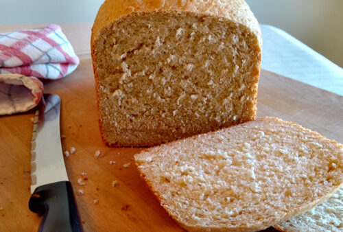 Bread Machine Oatmeal Bread - Little Sunny Kitchen