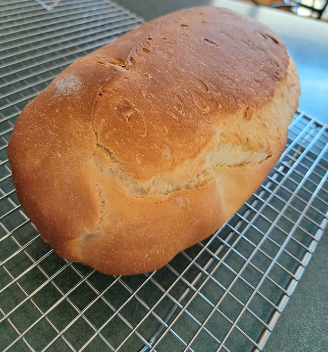 Milk Bread in Kook Dutch oven