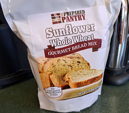 Sunflower Whole Wheat Bread Mix